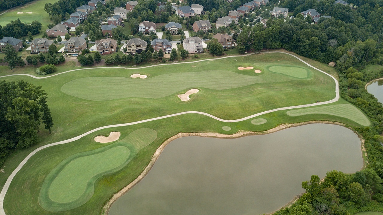 Skybrook Golf Club Hole15 Aerial